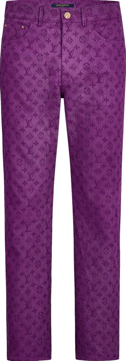 purple louis vuitton pants|louis vuitton pants for women.